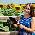 농촌관광기획사 이직 시 유의사항 - Digital Marketing in Agrotourism**

"A young woman, a small business owner, smiling and pointing to ...